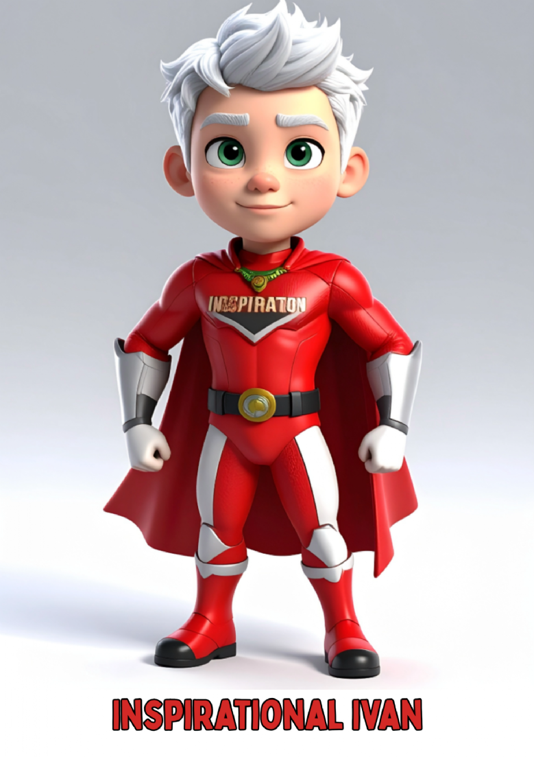 Hi, I’m Ivan. I like to inspire myself and be inspiring towards others. This means, I always try my best at everything I do and never give up. I also like to make other people feel confident in what they are doing. I inspire others through my school work in class as well in other activities such as football.